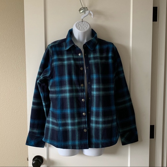 orvis fleece lined shirt jacket